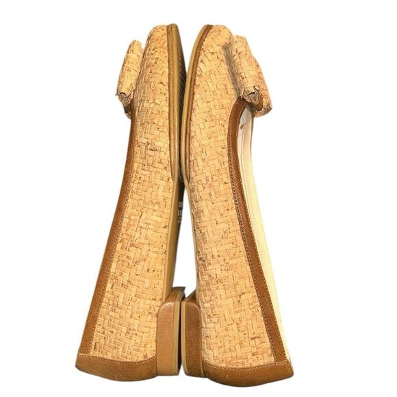 Stuart Weitzman Tan Candy Cork Flat Shoes(6.5M) - Picture 3 of 13